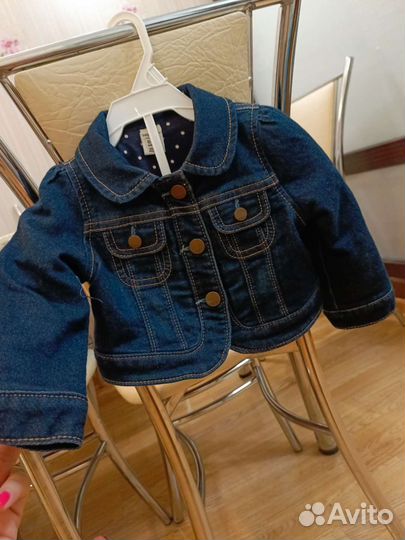 Джинсовая куртка для девочки