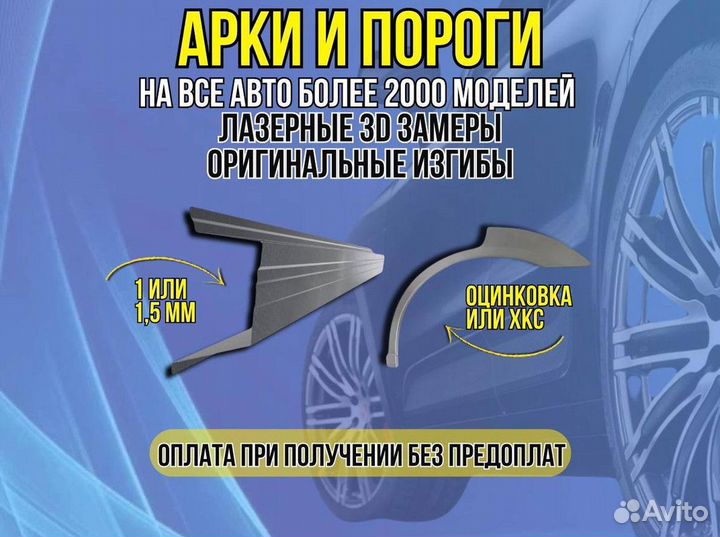 Задние арки Great Wall Hover H6 и другие