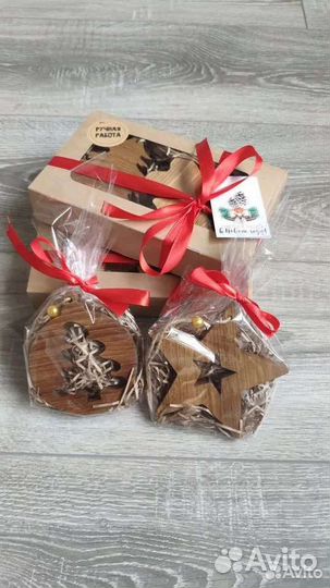 Новогодние украшения, игрушки, ручная работа