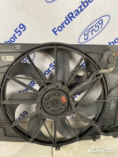 Диффузор с вентилятором Hyundai Tucson JM