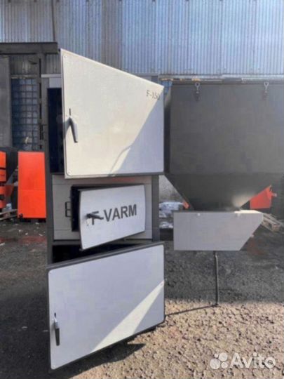 Котел с бункером на угле F-varm GE 60 кВт