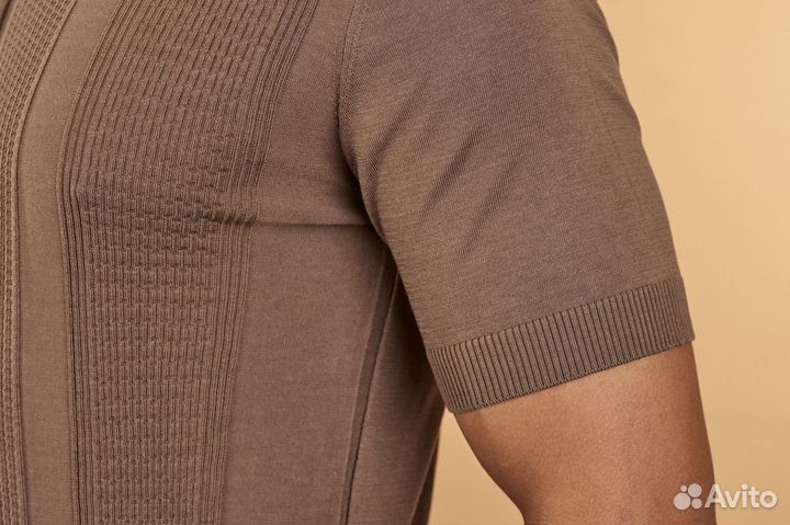 Поло Zilli с коротким рукавом премиум качества