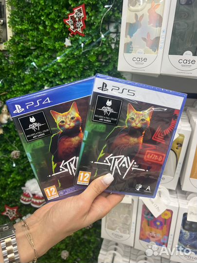 Stray ps4-ps5 диск (русский)