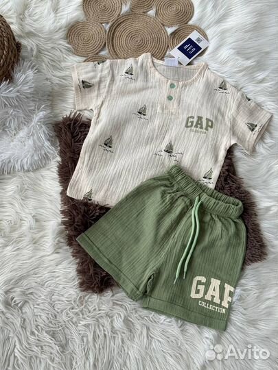 Костюм для мальчика на лето новый Gap