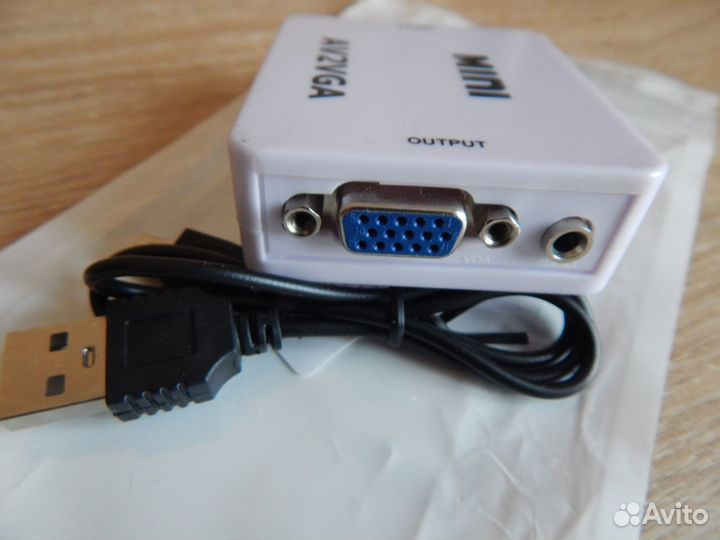 Переходник с RCA на VGA