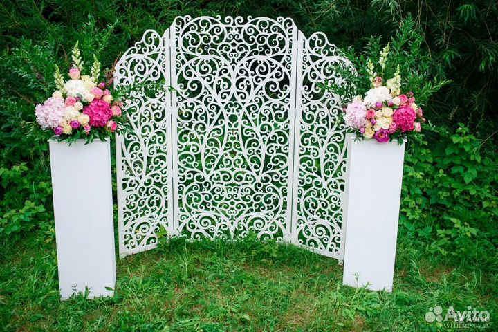 Свадебная ширма