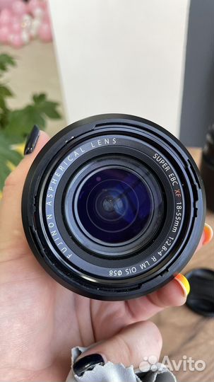 Объектив на fujifilm Fujinon XF 18-55mm F2.8-4 R