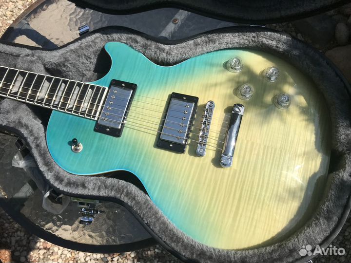 Epiphone Les Paul Modern Caribbean Blue +кейс