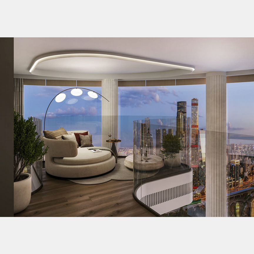 3-к. квартира, 88,8 м², 3/46 эт.