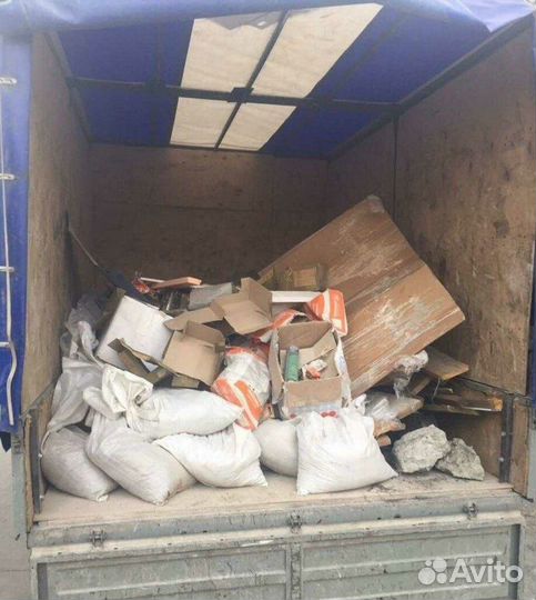 Вывоз мусора газель