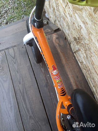 Беговел btwin 10” с тормозом декатлон