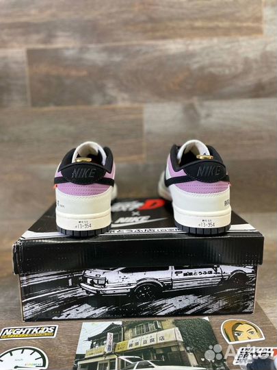 Кроссовки Nike SB Dunk Low initial D Toyota AE8