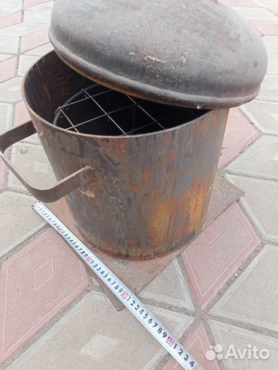 Коптилка горячего копчения
