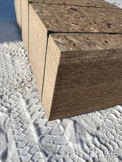 OSB-3 (осп) 9мм 12 мм в Туле от 1 листа