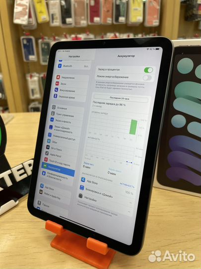 iPad mini 6, 64GB, почти новый