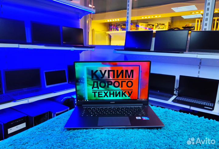 Мощный Honor/Super IPS/FHD/4100MHz/8Gb/i3-10110