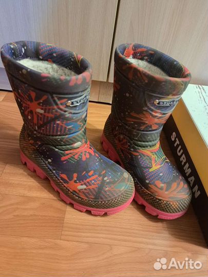 Сапоги для девочки зима 33