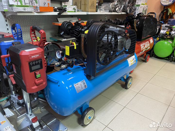 Компрессор воздушный DGM ременной