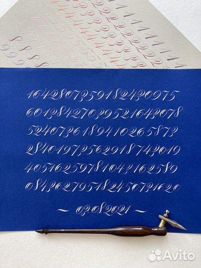 Каллиграфия, обучение, красивый почерк, репетитор