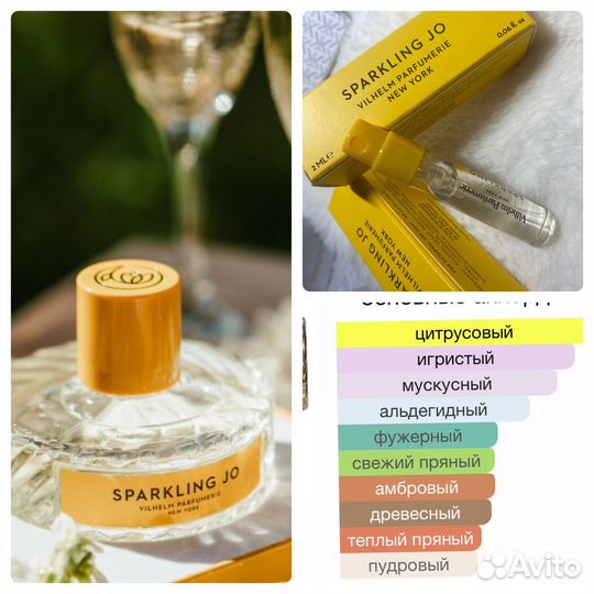 Sparkling Jo Vilhelm Parfumerie унисекс