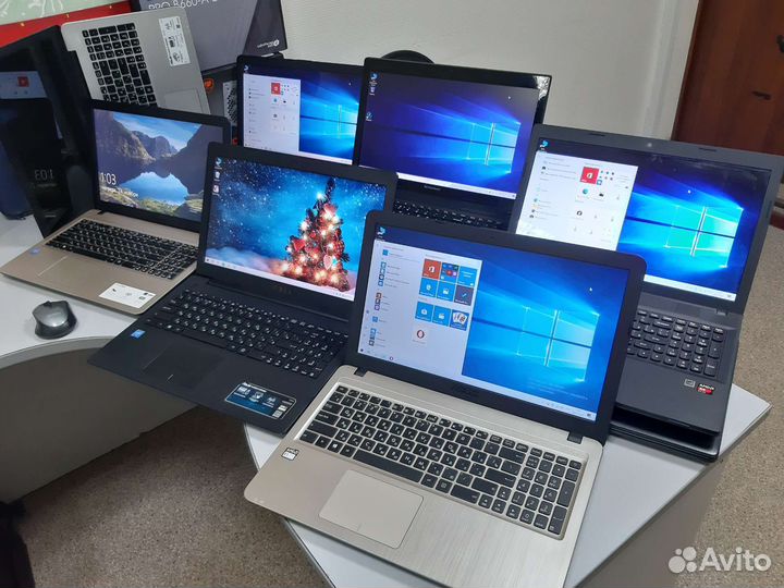 Мощные ноутбуки б/у с гарантией, большой выбор