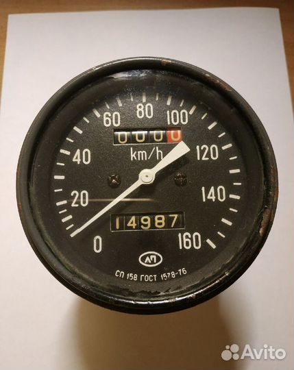 Спидометр СССР сп 158 Иж, Урал, Рысь