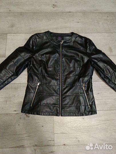 Куртка кожаная