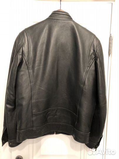 Кожаная куртка мужская размер 50 (L)