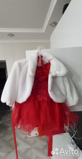 Платье для девочки 80