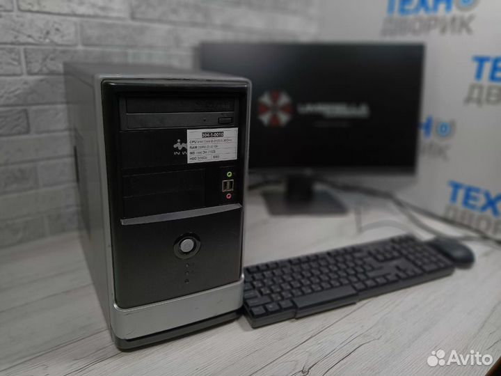 Компьютер Intel Core I3-2120 ram 4 hdd 320gb