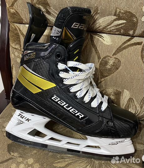 Коньки хоккейные Bauer, размер 7,5