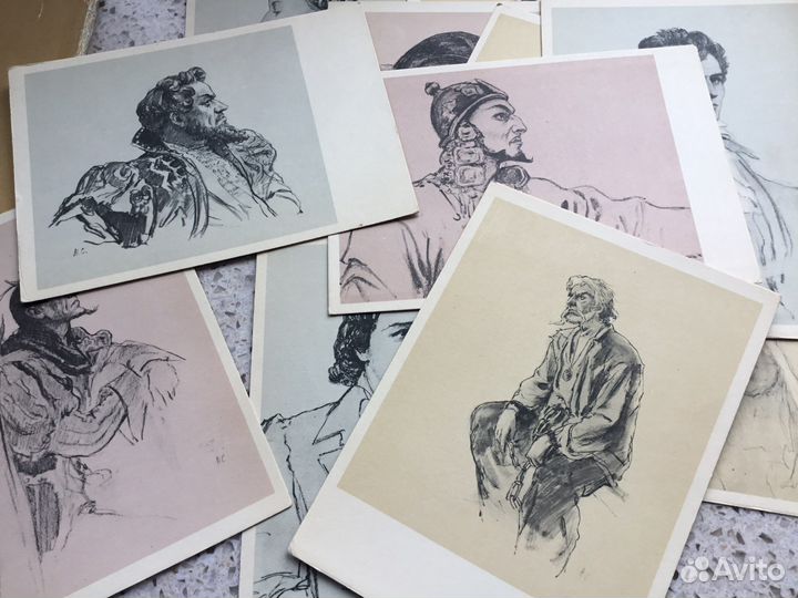 Набор открыток Артисты Большого Театра 1959 г