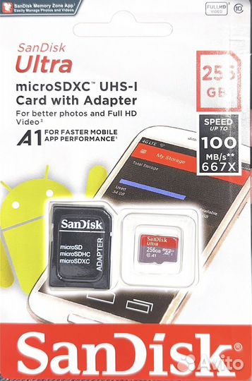 Карта памяти MicroSD