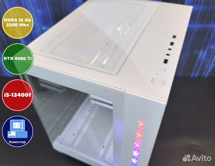 Сборки игровых пк i5-RTX4060Ti-16DDR4-FTE51267-B760