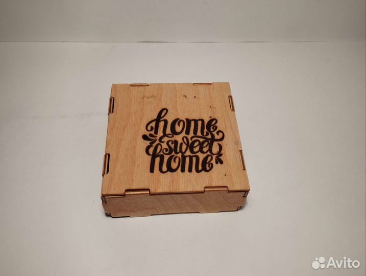 Коробка подарочная из фанеры