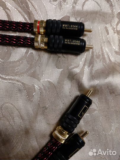 Межблочный кабель 2 rca Canare 50 см