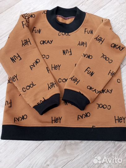Свитшот детский 104 -110 размер