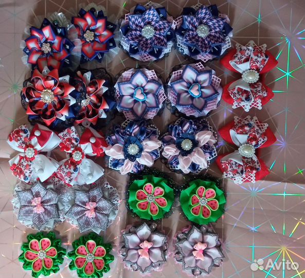 Бантики для принцесс ручная работа