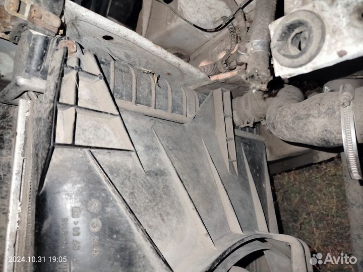 Вентилятор охлаждения радиатора опель омега