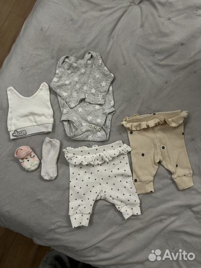 Пакет одежды для девочки 56