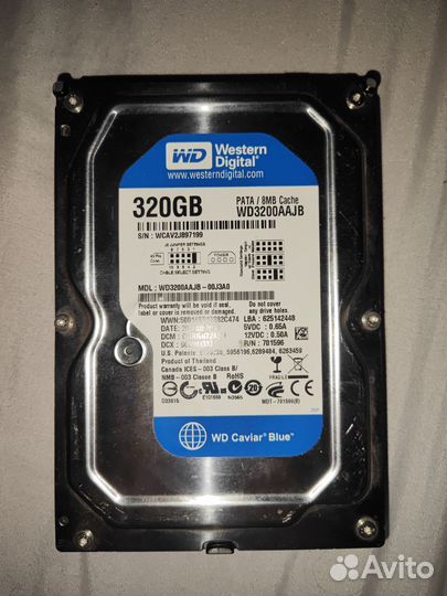 Жесткий диск Seagate Barracuda 7200.7 80 GB