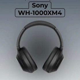 Беспроводные наушники Sony WH-1000XM4, black