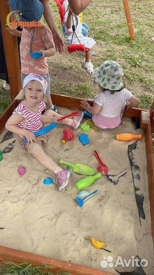Детский комплекс Савушка TooSun 4 Plus с песочнице