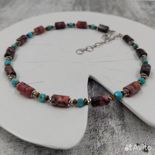 Чокер из натуральных камней