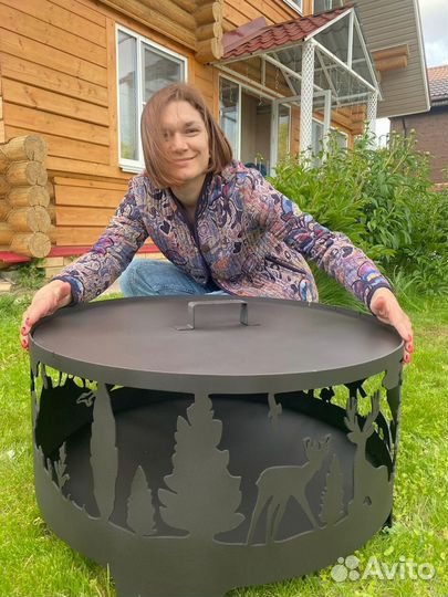 Костровая чаша круглая 50/60/70 см