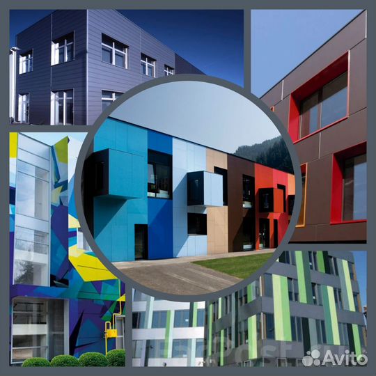 Фасадные металлокассеты