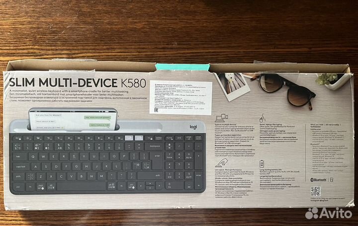 Клавиатура беспроводная logitech k580