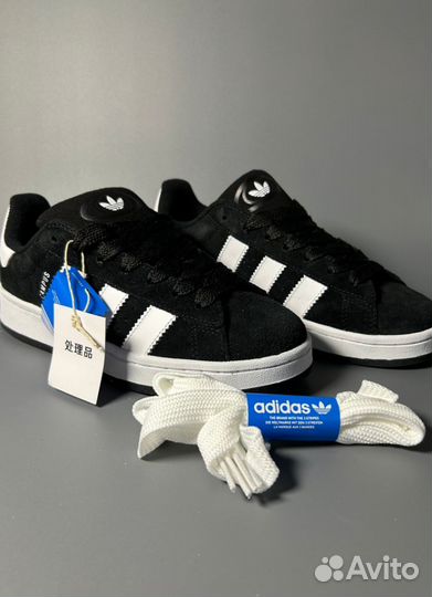 Кроссовки Adidas Campus 00s Black Люкс