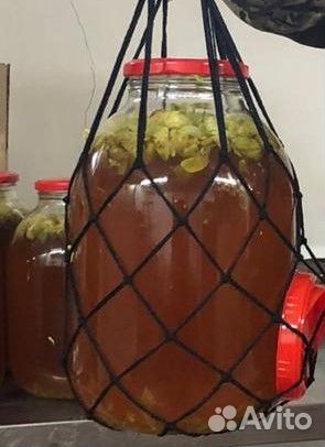 Сетка авоська под 3х литровую банку