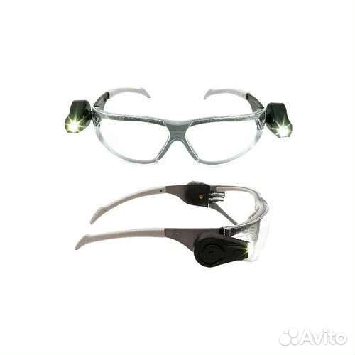 Очки 3M Led light vision защитные со светодиодами